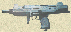 Модификация 338 Auto, выполненная в виде пистолета-пулемета УЗИ